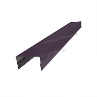 Планка крышки забора 60мм 35х65 х 2000 (VALORI-20-Violet-0.5)