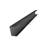 Планка стойки забора 40мм 30х40 х 2500 (VALORI-20-DarkGrey-0.5)